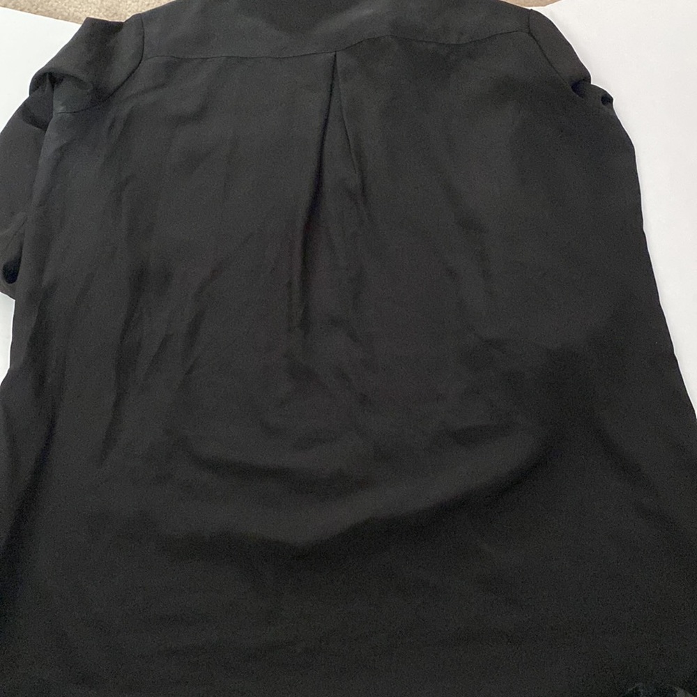 Calvin Klein black 3/4 sleeve blouse. - Picture 8 of 8